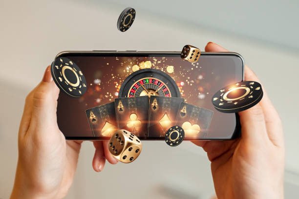 Ilustrasi pengguna melakukan pasang taruhan di platform irantoto dengan sports dan slot online